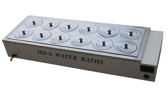 HH-S12數(shù)顯雙列十二孔水浴鍋